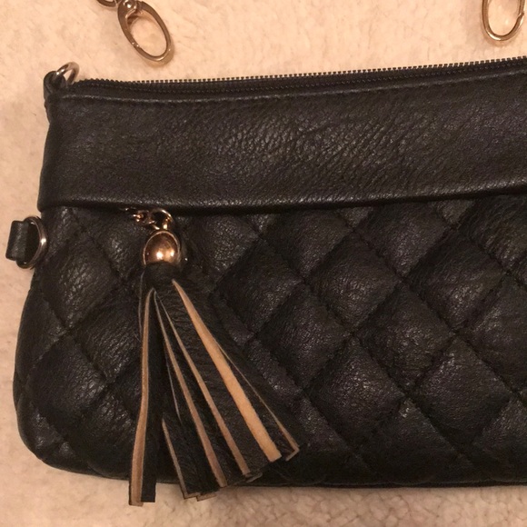 Black Convertible Wristlet - Picture 2 of 5